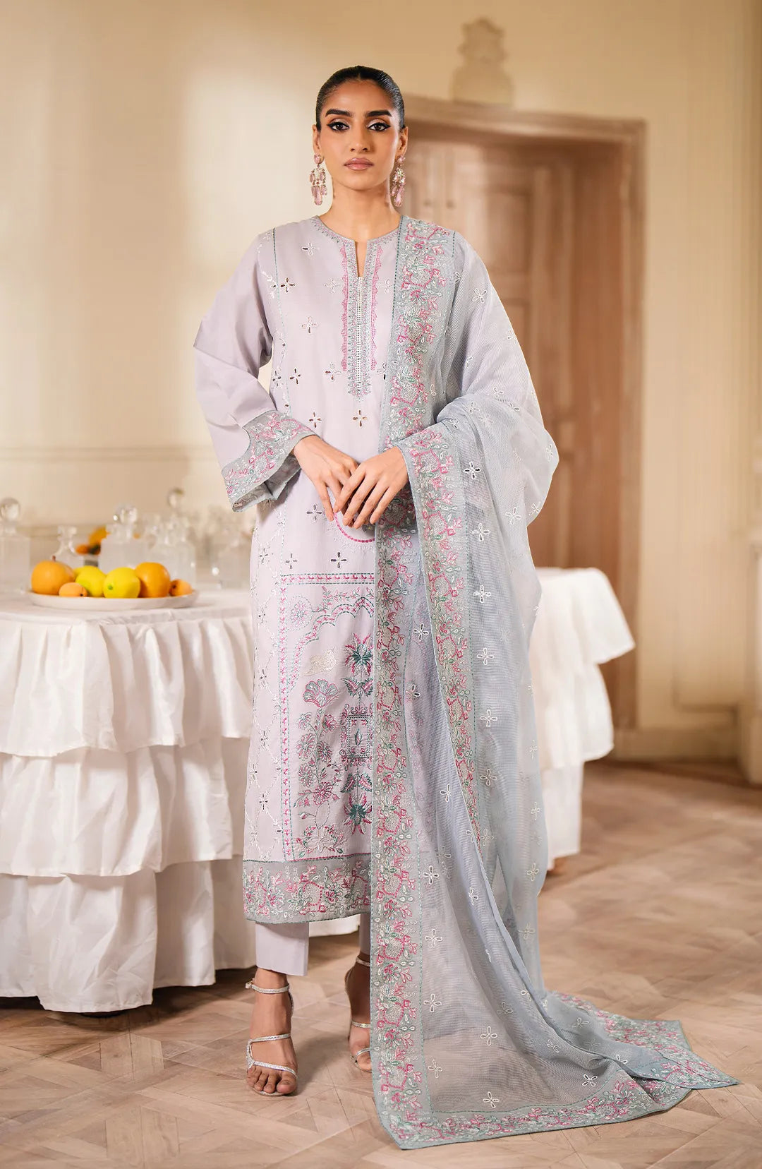 Maryum  N Maria | Eid ul Azha Luxury Lawn | SEKHMET - MS24-618