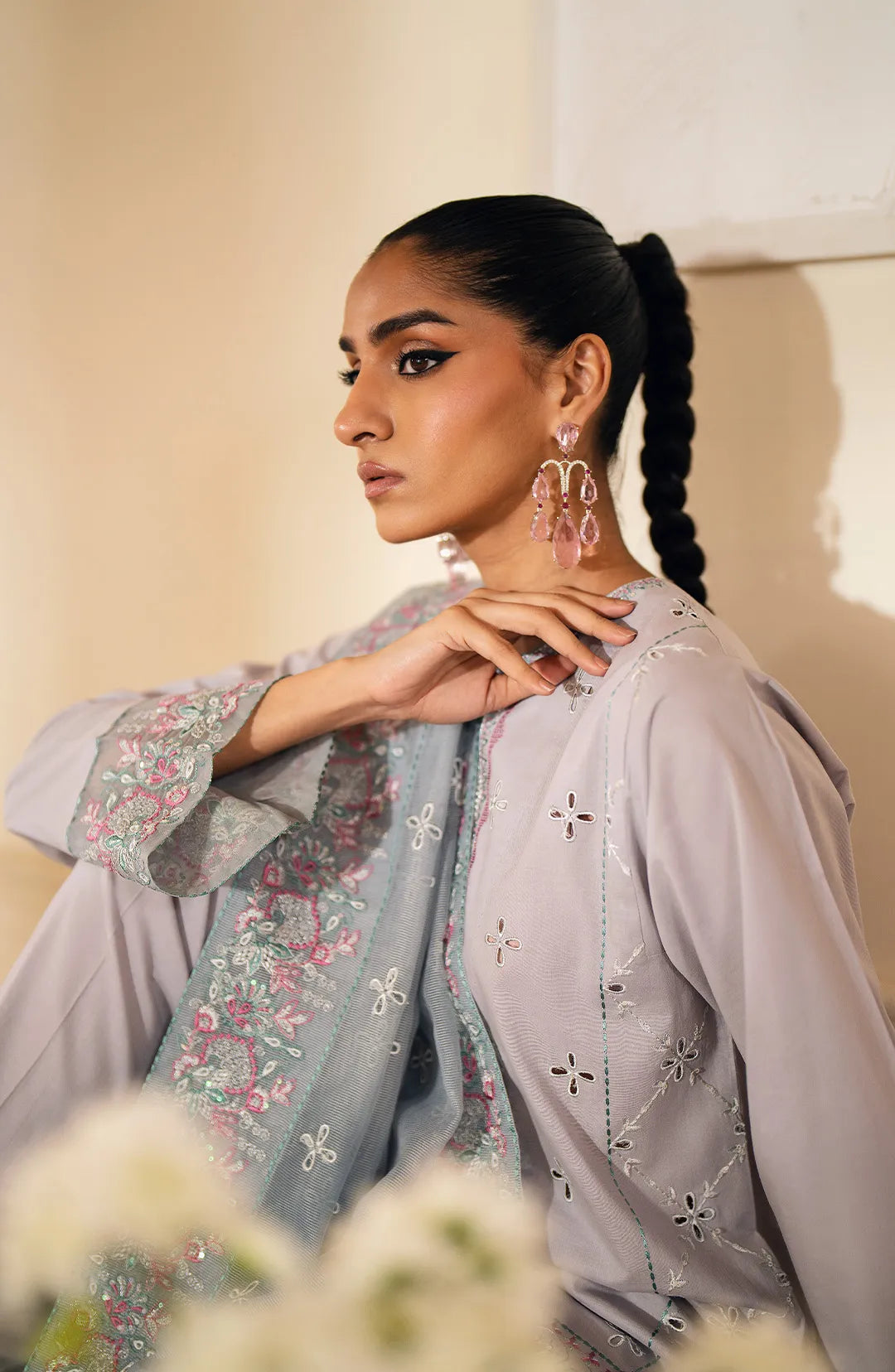 Maryum  N Maria | Eid ul Azha Luxury Lawn | SEKHMET - MS24-618