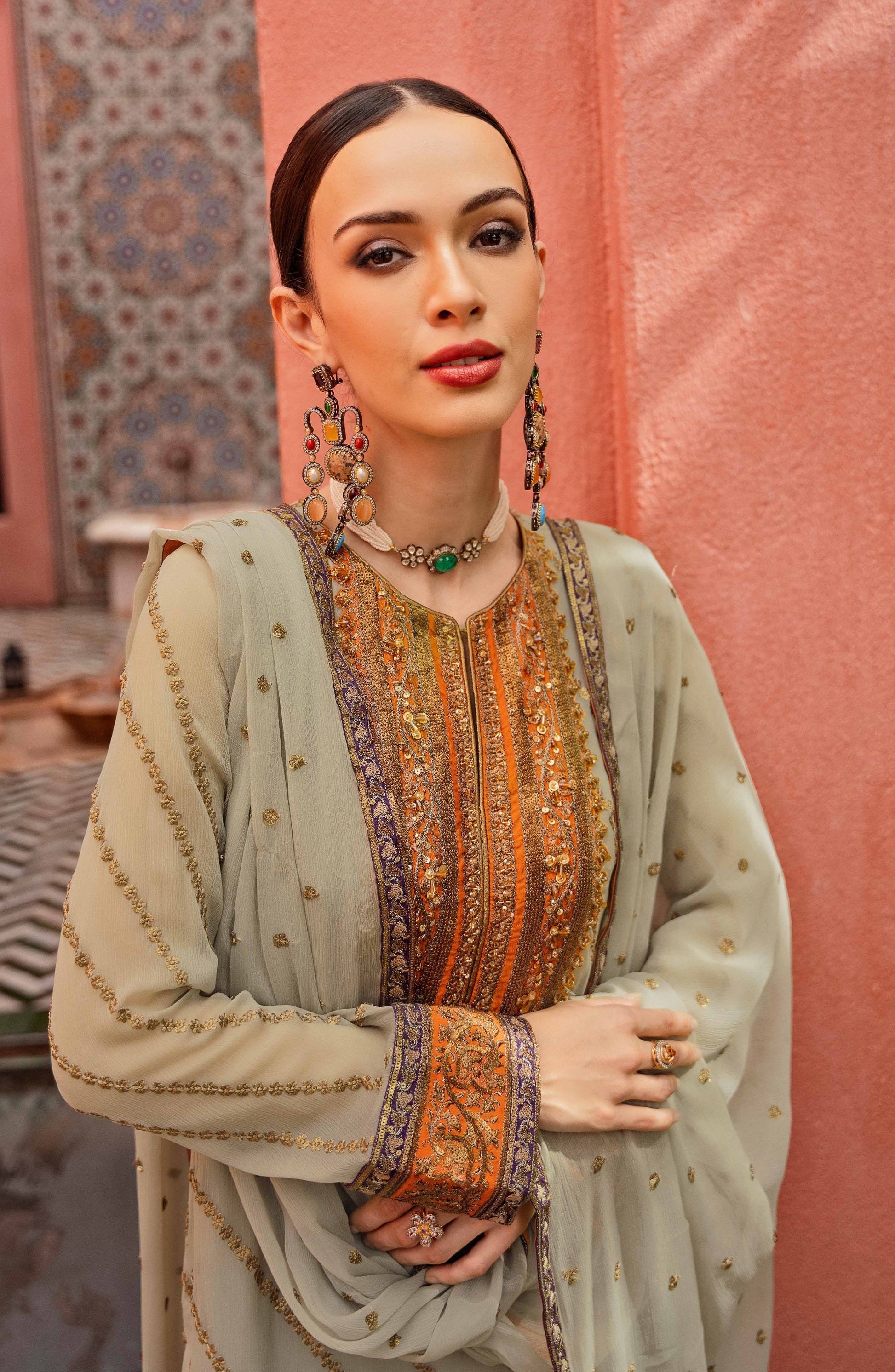Maryum N Maria | Ariya Premium Chiffon | CATALINA - FW-23511