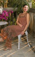 Asifa and Nabeel | Gulkari Summer 25 | Saffron Day (GKL-04) - House of Zarish