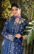 Asifa and Nabeel | Gulkari Summer 25 | Azure Whisper (GKL-05) - House of Zarish