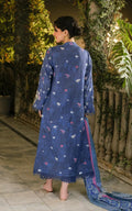 Asifa and Nabeel | Gulkari Summer 25 | Azure Whisper (GKL-05) - House of Zarish
