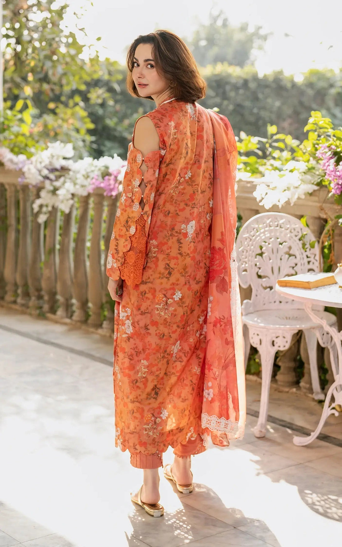 Asifa and Nabeel | Gulkari Summer 25 | Citrus Glow (GKL-08) - House of Zarish