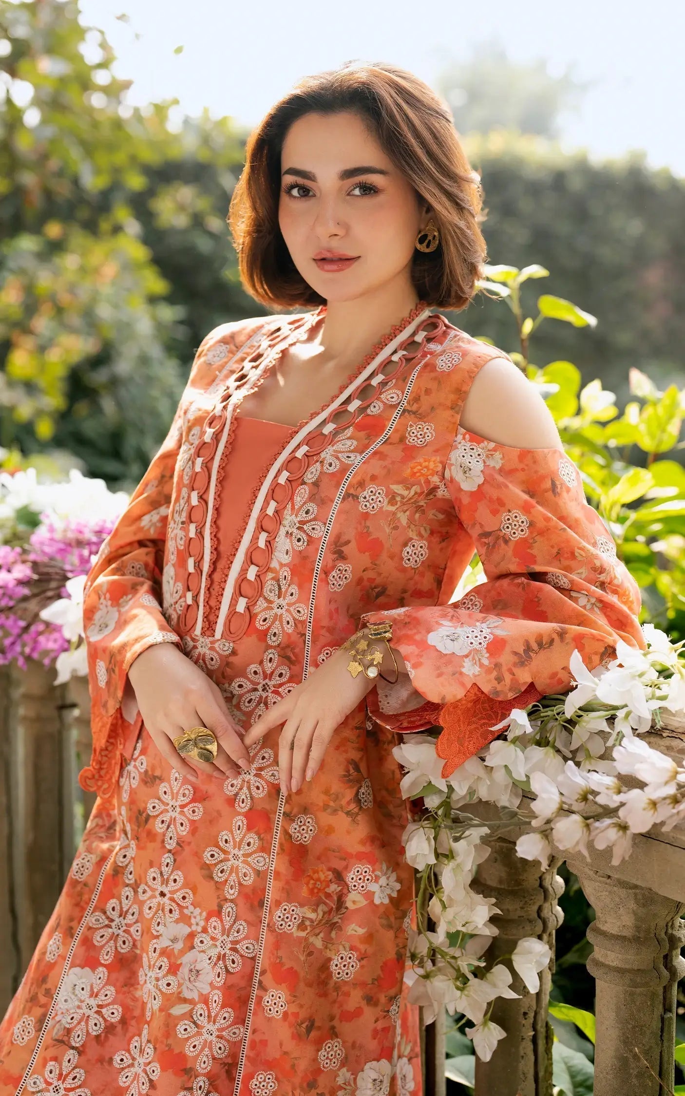 Asifa and Nabeel | Gulkari Summer 25 | Citrus Glow (GKL-08) - House of Zarish