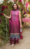 Asifa and Nabeel | Gulkari Summer 25 | Sunkissed Garden (GKL-13) - House of Zarish