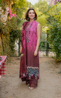 Asifa and Nabeel | Gulkari Summer 25 | Sunkissed Garden (GKL-13) - House of Zarish