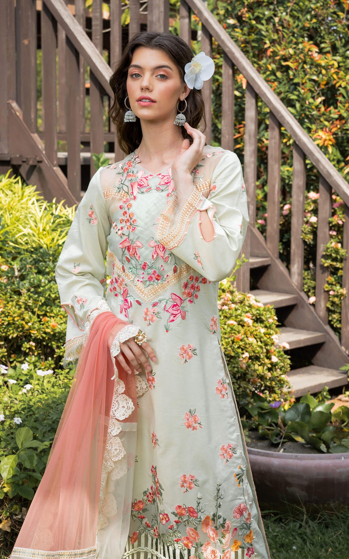 Asifa and Nabeel | Rosemary Ruffles 24 | Serene - House Of Anaya