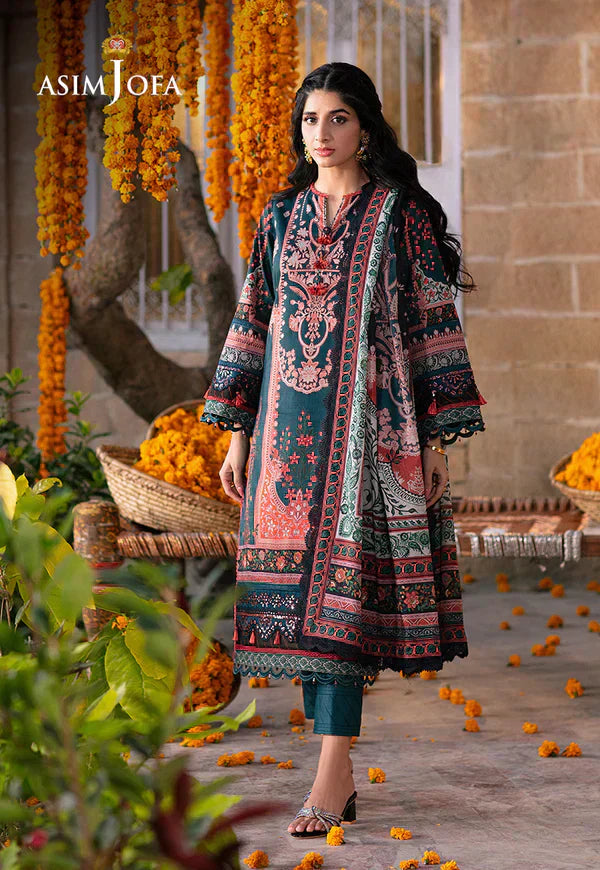 Asim Jofa | Aira Summer Prints | AJAR-13 - House Of Anaya