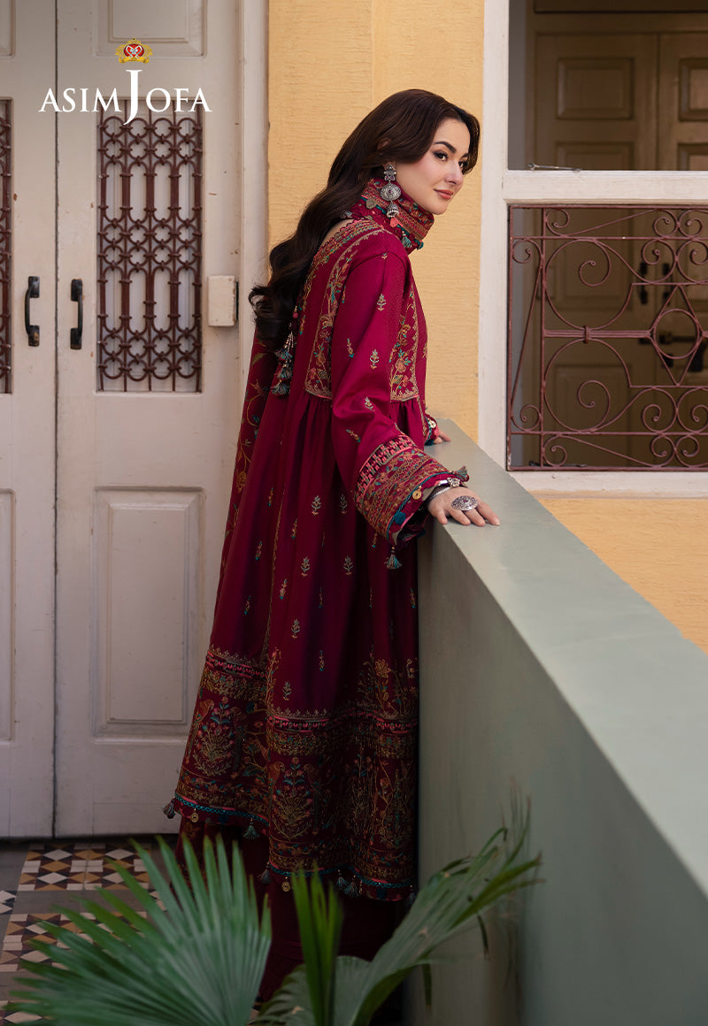 Asim Jofa | Pashmina Shawl 24 | AJKI-10