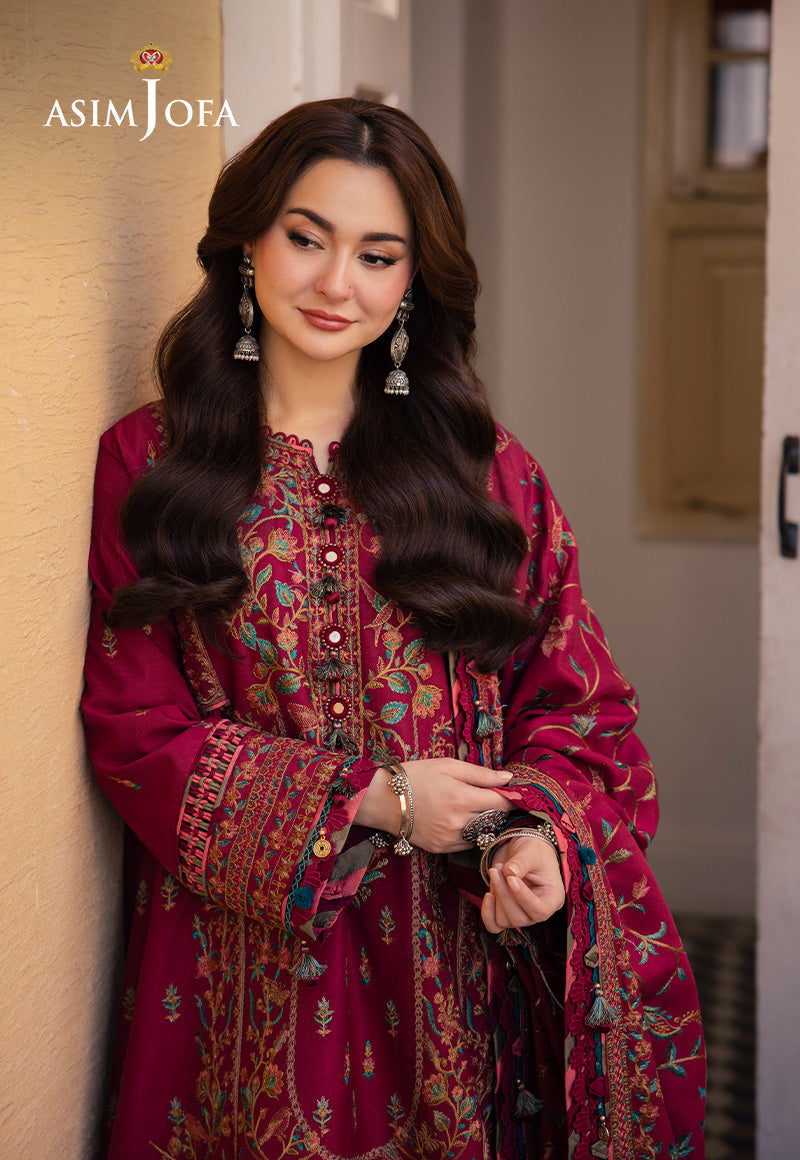 Asim Jofa | Pashmina Shawl 24 | AJKI-10