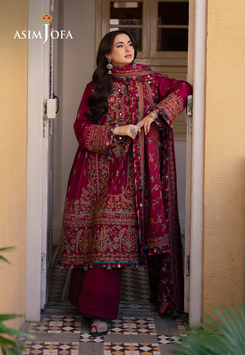 Asim Jofa | Pashmina Shawl 24 | AJKI-10