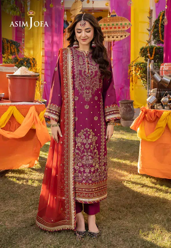 Asim Jofa | Dastaan Collection 24 | AJDA-27 - House Of Anaya