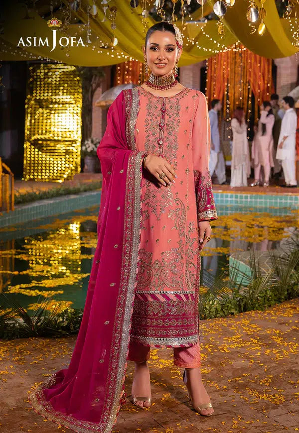 Asim Jofa | Dastaan Collection 24 | AJDA-28 - House Of Anaya