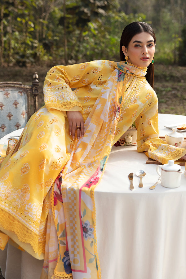 Afrozeh | Ayzel Summer Dream | DAFFODIL - House Of Anaya