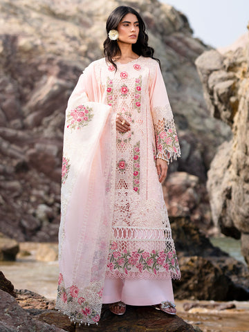 Mahnur | Sirena Luxury Lawn 25 | Azalea - House Of Zarish