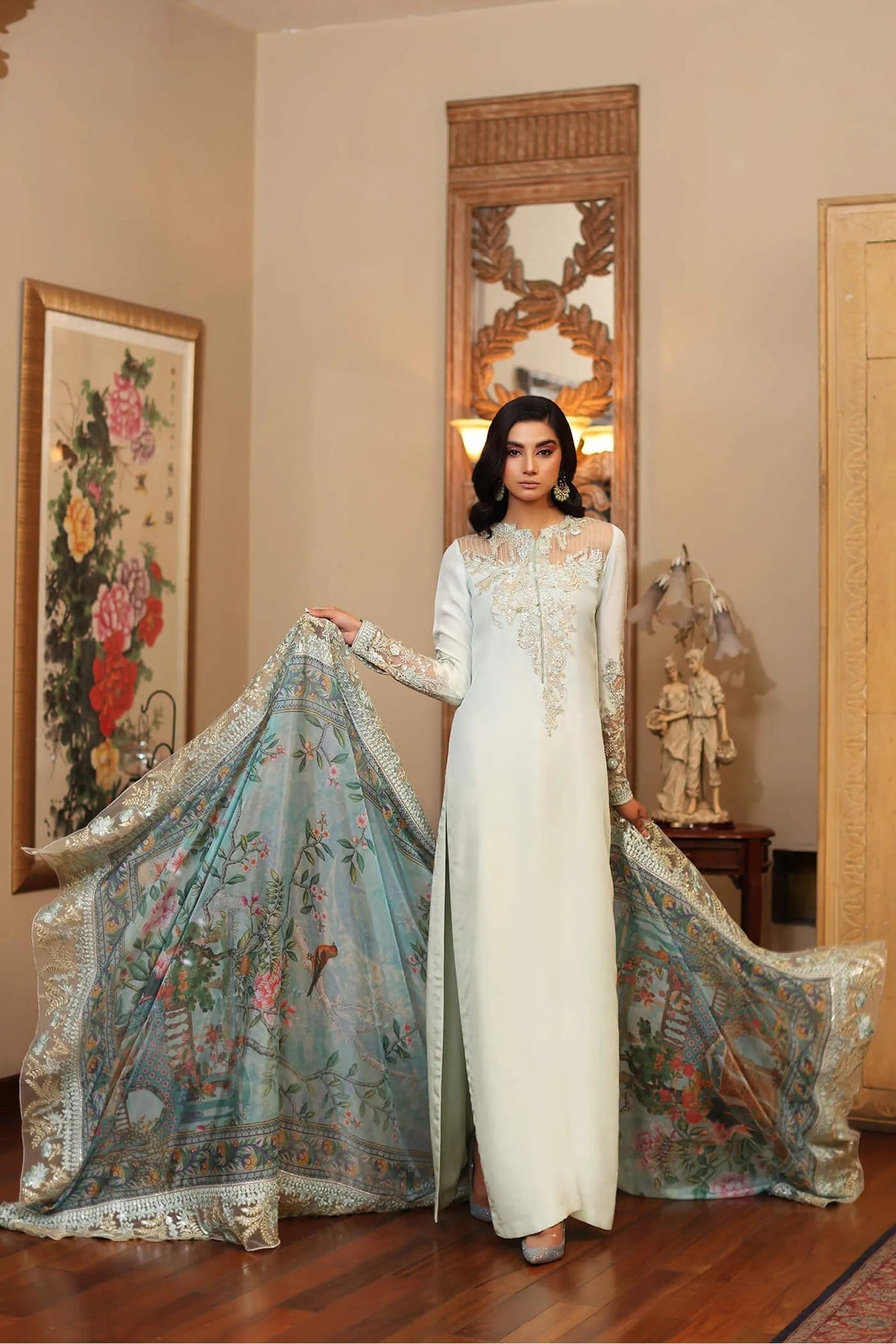 Musferah Saad | Enchante Formals | Azure