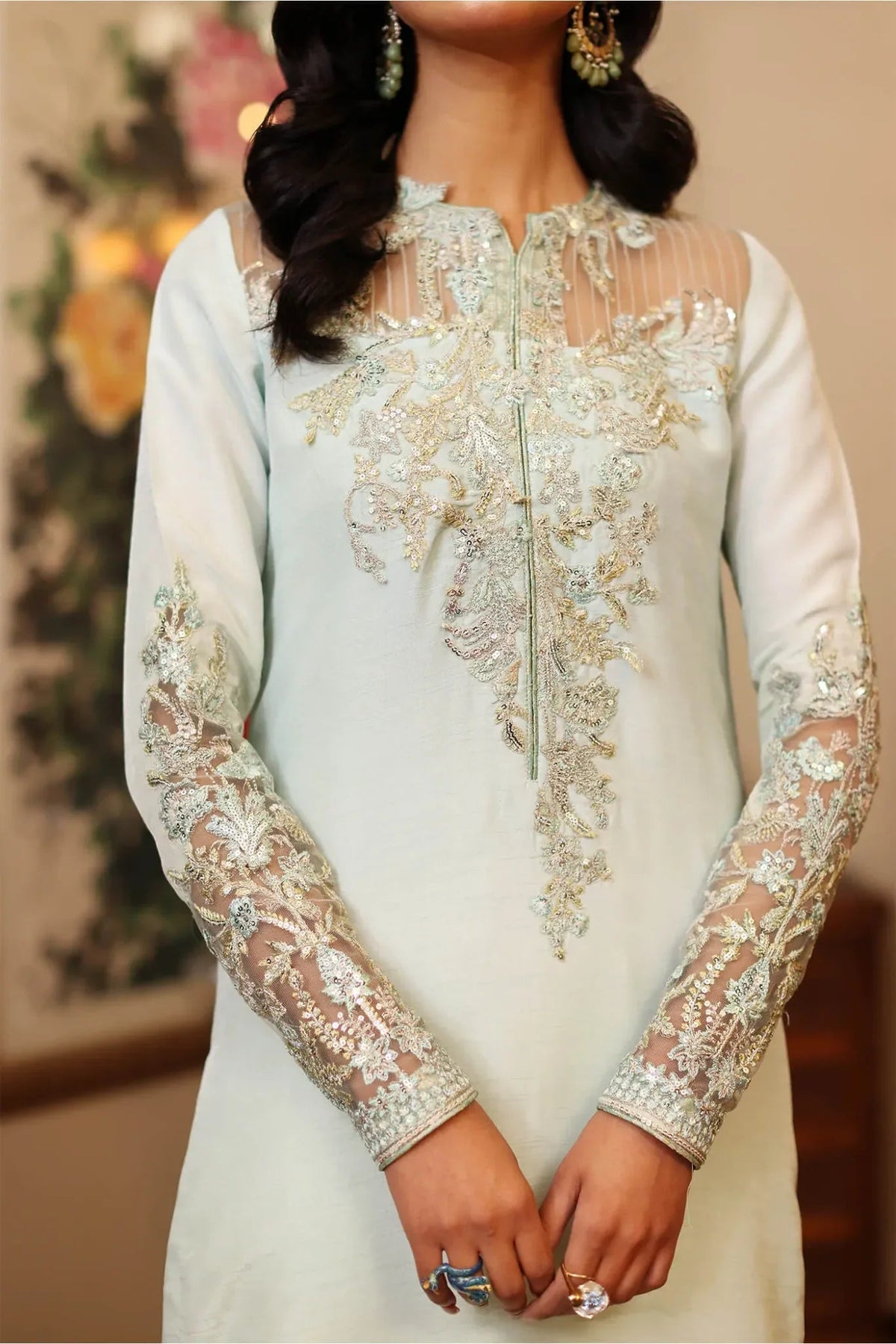 Musferah Saad | Enchante Formals | Azure