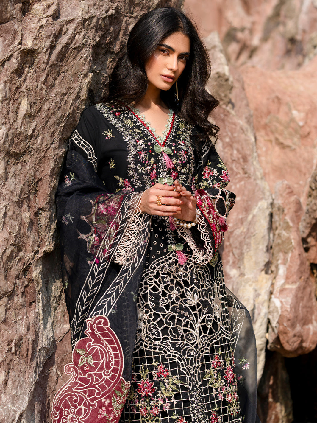 Mahnur | Sirena Luxury Lawn 25 | Azure - House Of Zarish