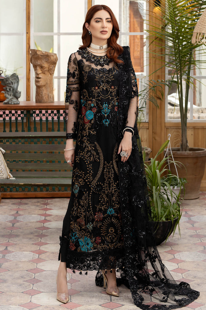 Imrozia Premium | Embroidered Collection | I-176 Alma - House Of Anaya