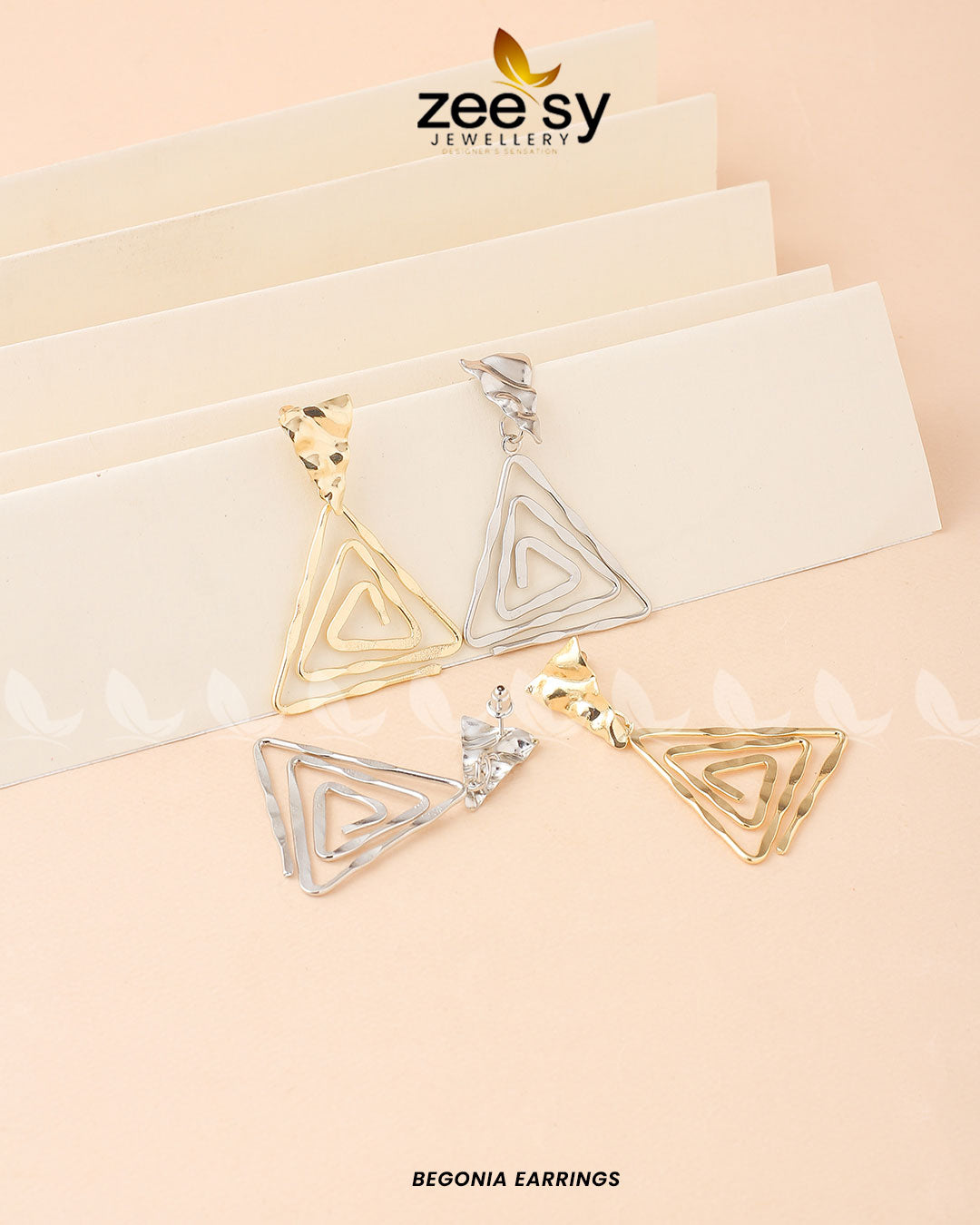 Begonia Earrings - House Of Zarish
