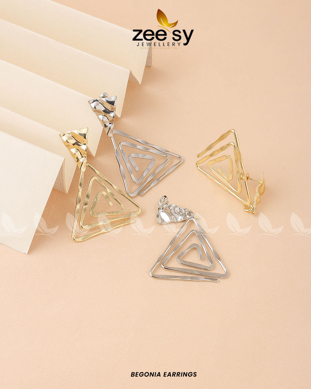 Begonia Earrings - House Of Zarish