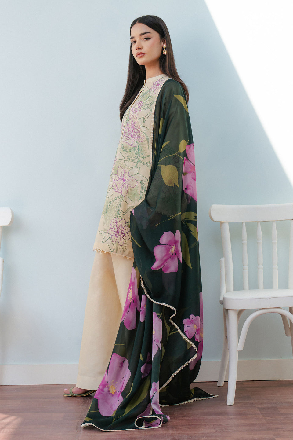 Zara Shahjahan | Coco Lawn 25 | BLOOM-1B - House Of Zarish