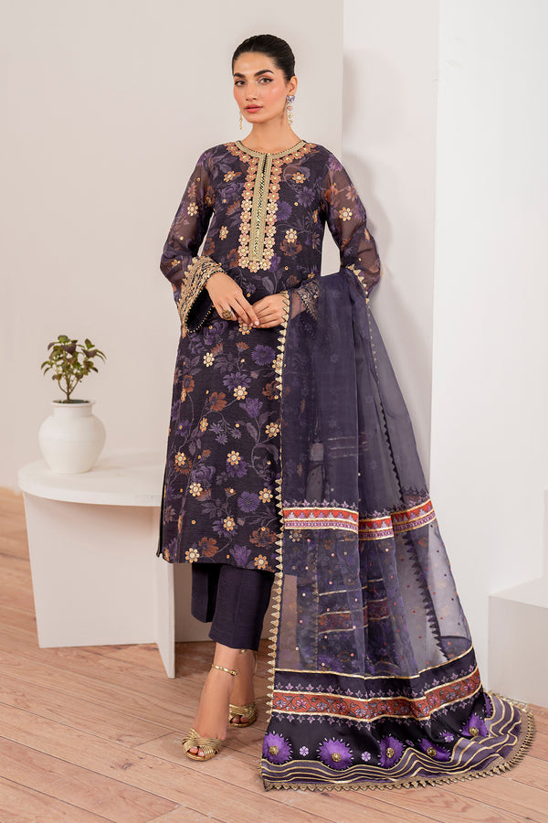 Baroque | Velvet Formals | COTTON NET UF-702 - House Of Anaya