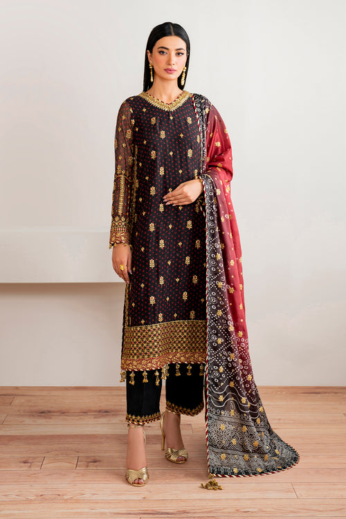 Baroque | Velvet Formals | CHIFFON UF-683 - House Of Anaya