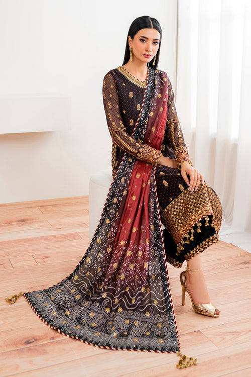 Baroque | Velvet Formals | CHIFFON UF-683 - House Of Anaya