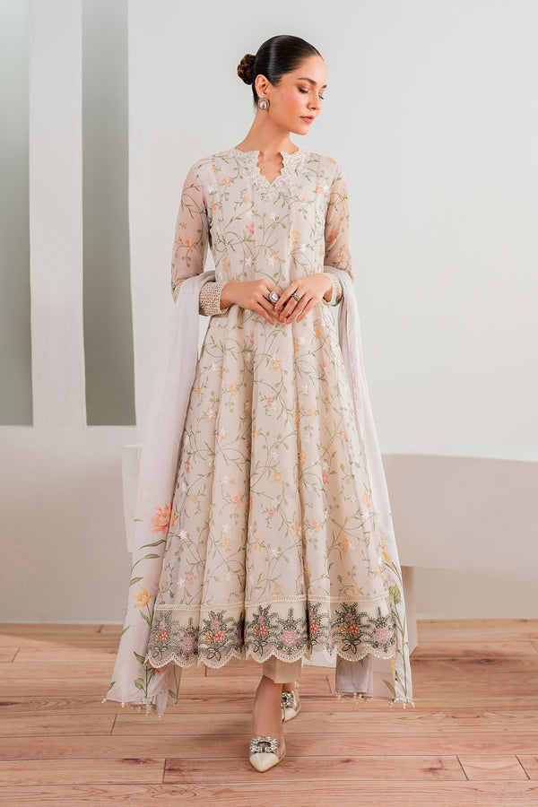 Baroque | Luxury Pret 24 | COTTON PATTI PR-986 - House Of Anaya