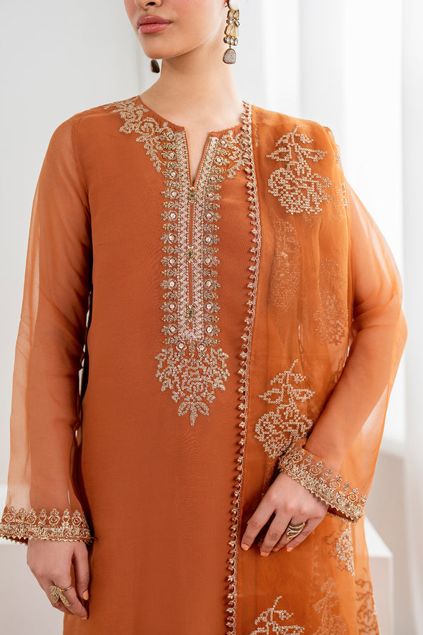Baroque | Luxury Pret 24 | CHIFFON PR-987 - House Of Anaya