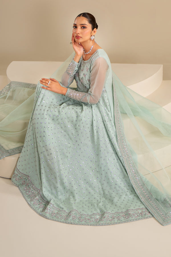 Baroque | Luxury Pret 24 | COTTON PATTI PR-984 - House Of Anaya