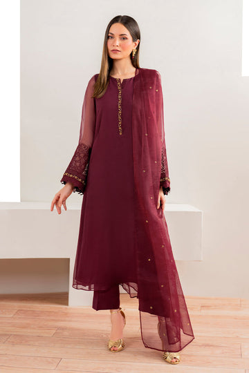 Baroque | Luxury Pret 24 | CHIFFON PR-981 - House Of Anaya