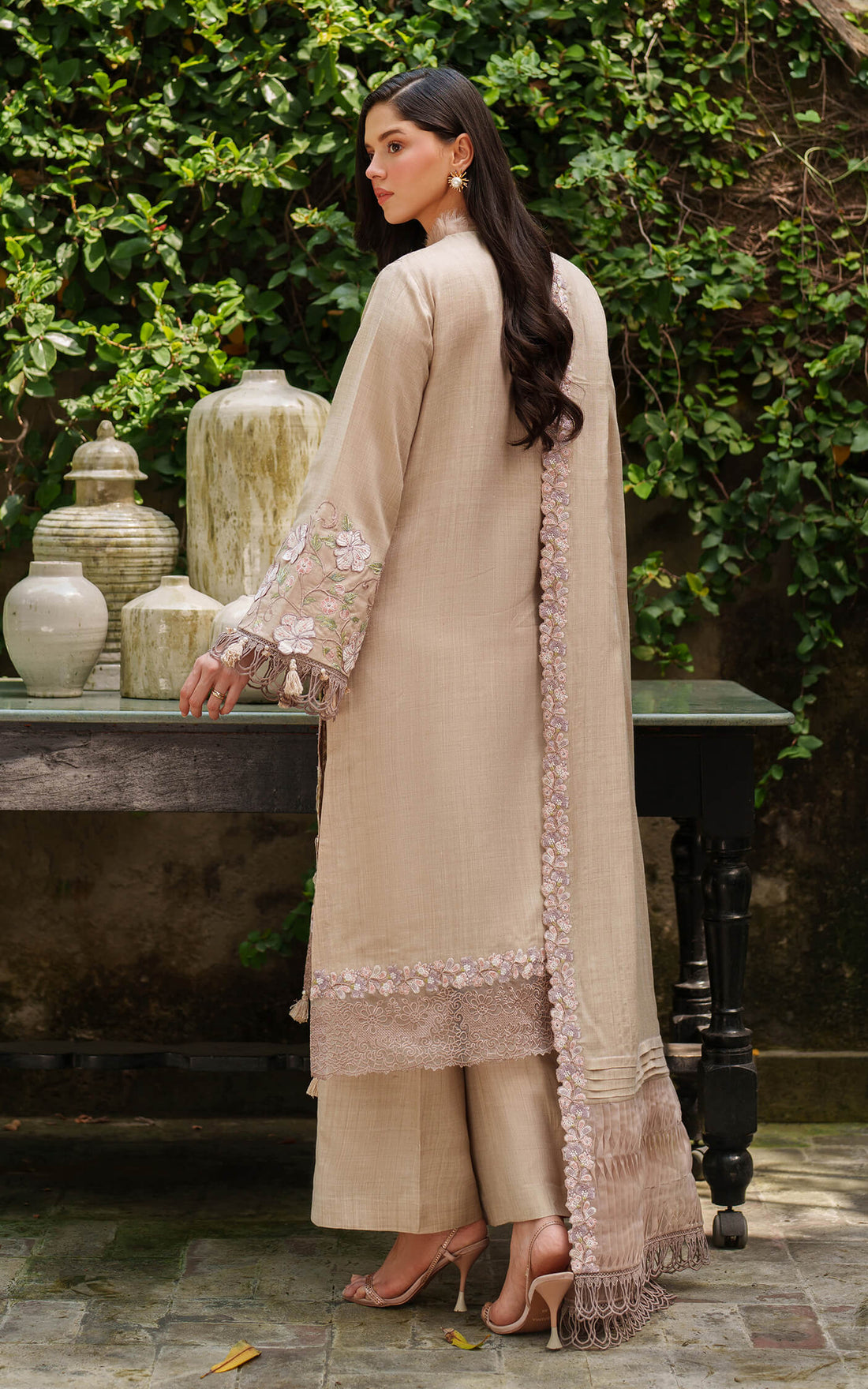 Asifa and Nabeel | Pashmina Luxe 25 | Blanc LWC25-03