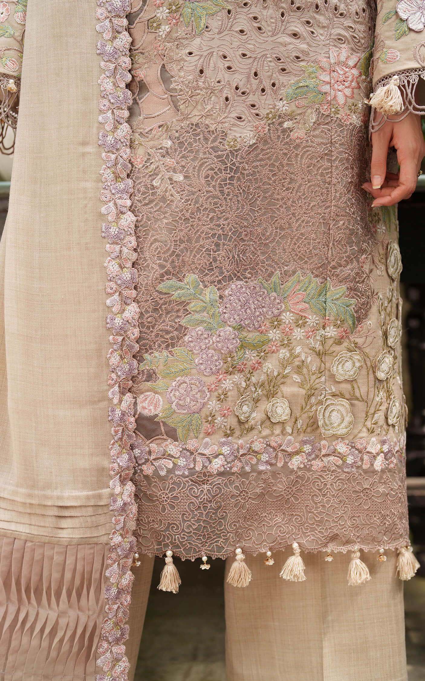 Asifa and Nabeel | Pashmina Luxe 25 | Blanc LWC25-03