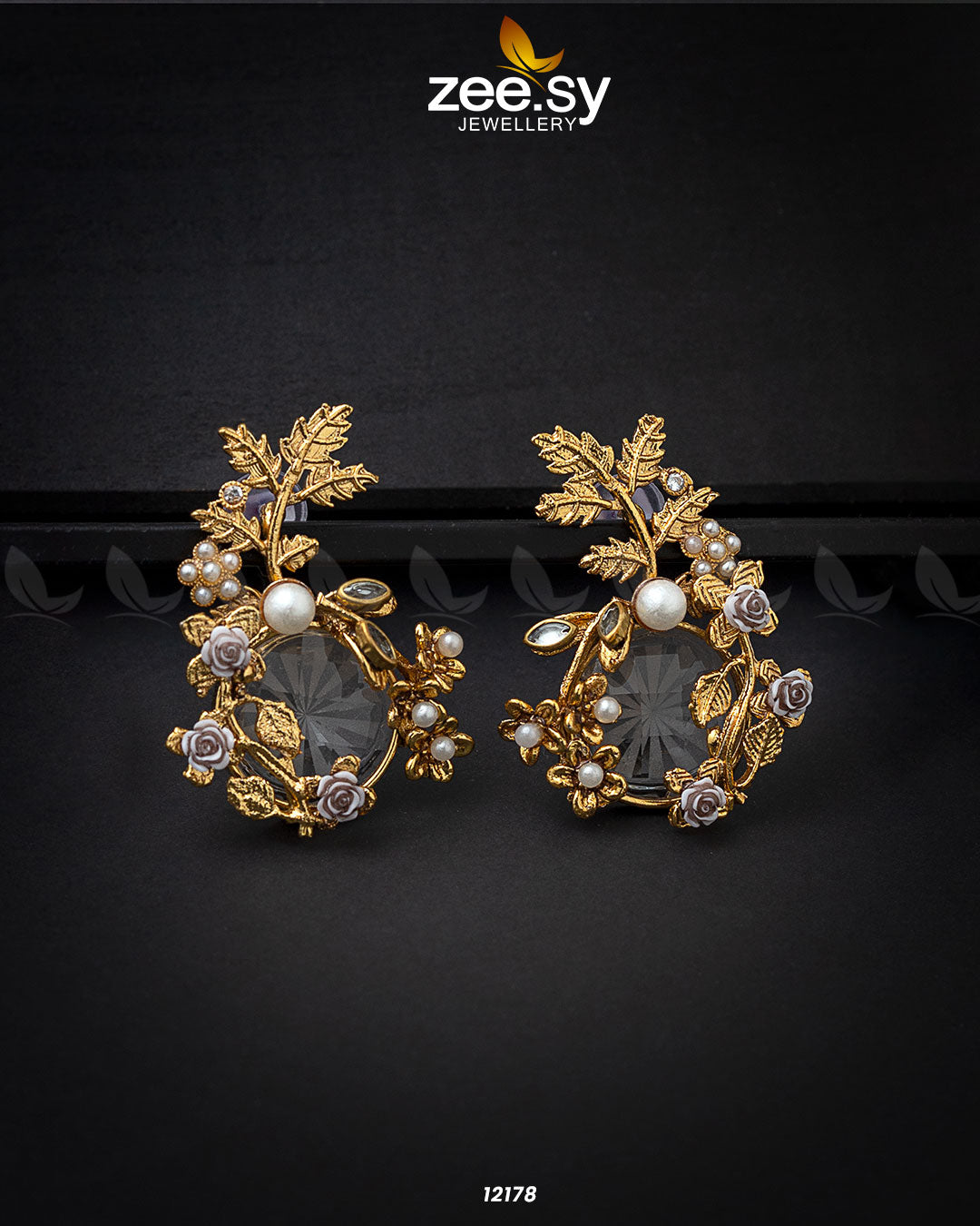 Bract Earrings - House Of Zarish