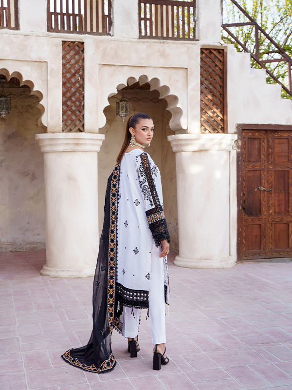 Zebtan | Zeenat Luxury Lawn Eid Collection | ZL 10 - House of Zarish