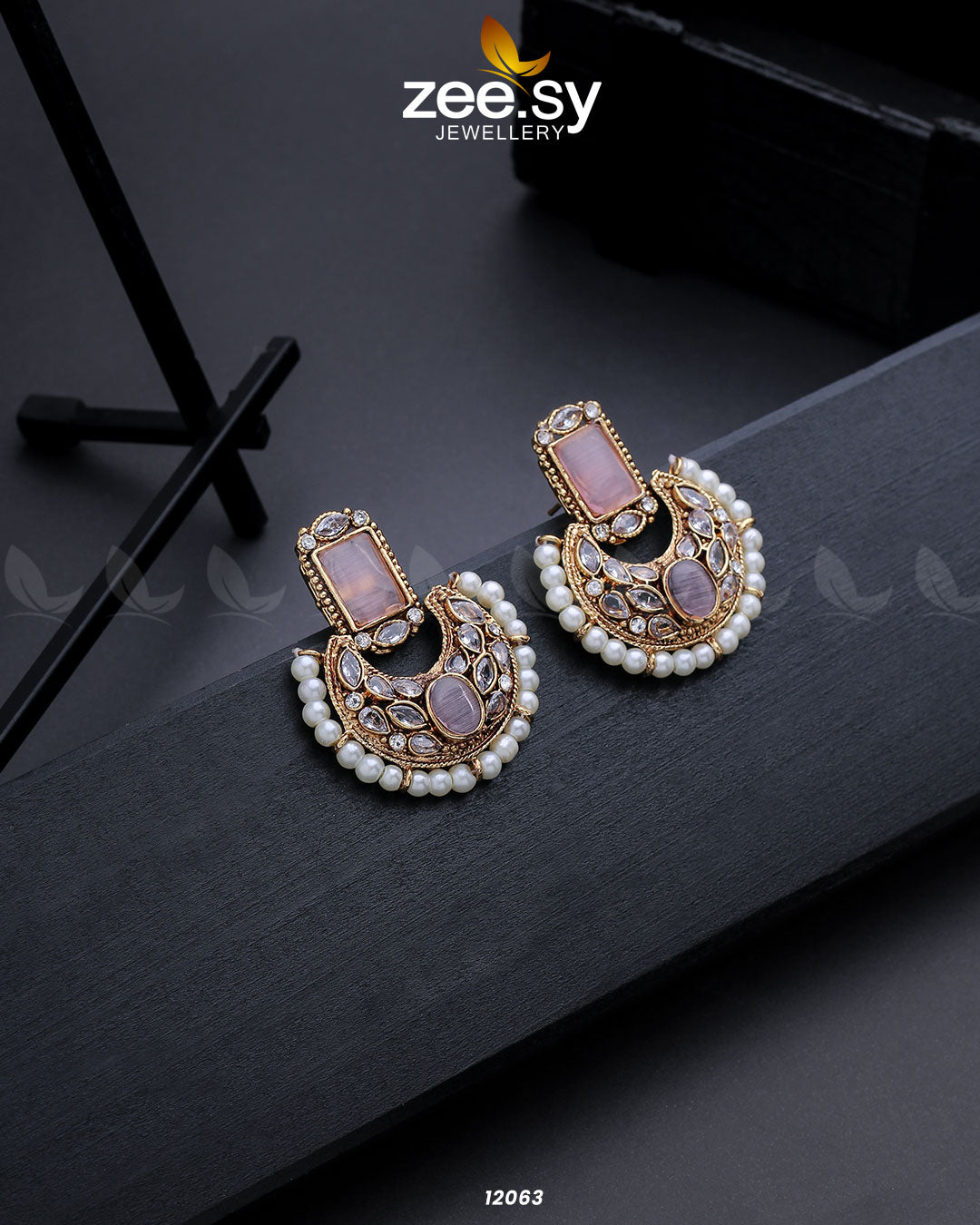 Cluster Pearl Earring - House Of Zarish