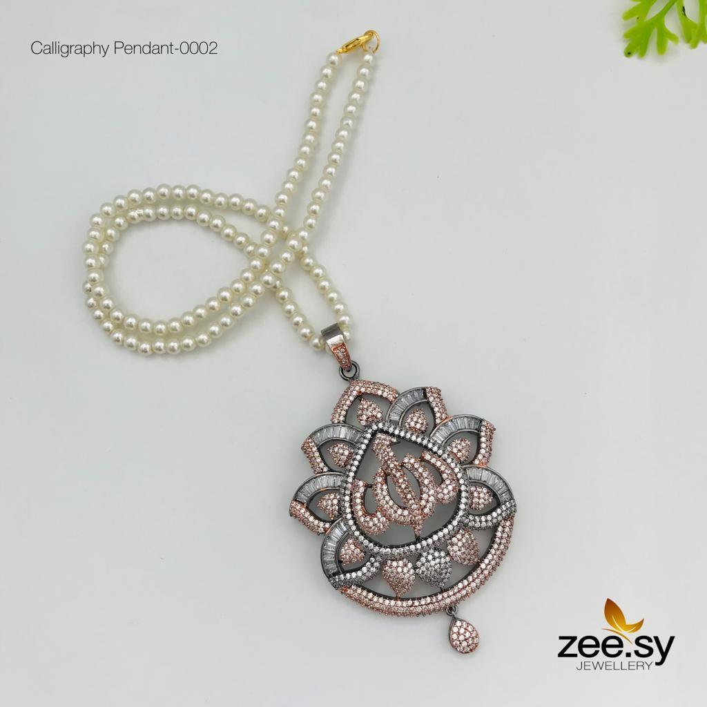Calligraphy Locket-0002 - House Of Zarish
