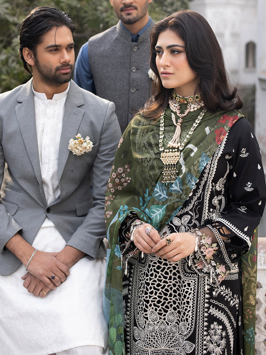 Mahnur | Mahrukh Luxury Lawn 24 | CAMELIA - House of Zarish