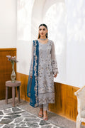 Ramsha | Chevron Chiffon Collection |A-1001 - House Of Anaya