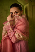 Dhanak | Festive Formals | SS24DU-3193 PINK 3Pcs - House Of Anaya
