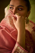 Dhanak | Festive Formals | SS24DU-3193 PINK 3Pcs - House Of Anaya
