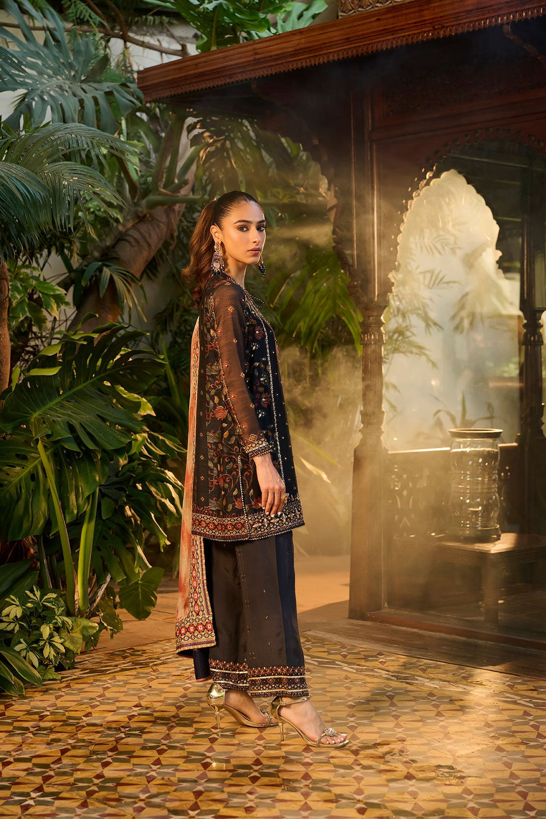Dhanak | DHANAK COUTURE | HF-3005 NAVY BLUE 3Pcs
