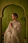 Dhanak | Festive Formals | SS24DU-3194 BEIGE 3Pcs - House Of Anaya