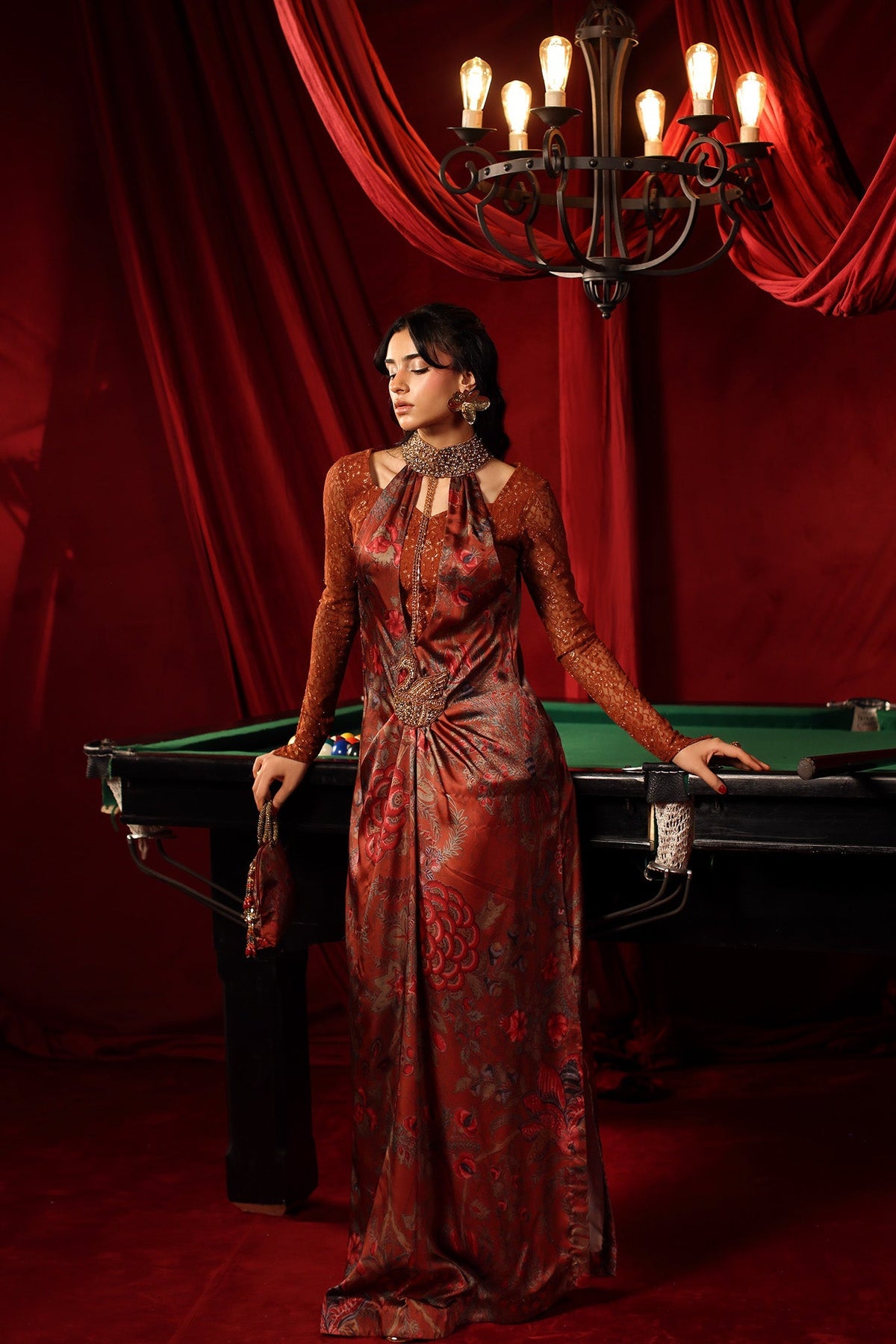Musferah Saad | The Elite Club | Crimson Sienna