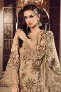 Maria B | Sateen Formals 23 | Beige CST-712 - House Of Anaya