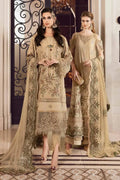 Maria B | Sateen Formals 23 | Beige CST-712 - House Of Anaya