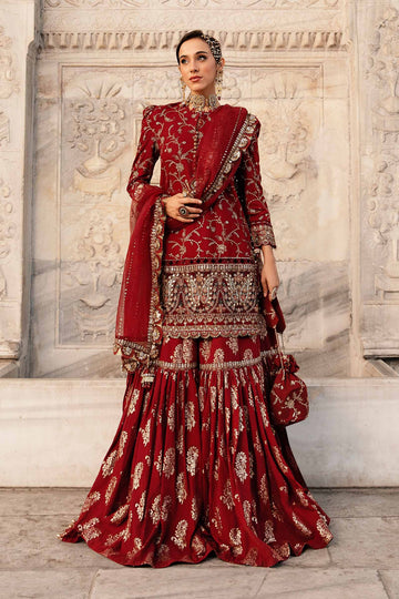 Maria B | Embroidered Cotton Satin Suit | CST-807