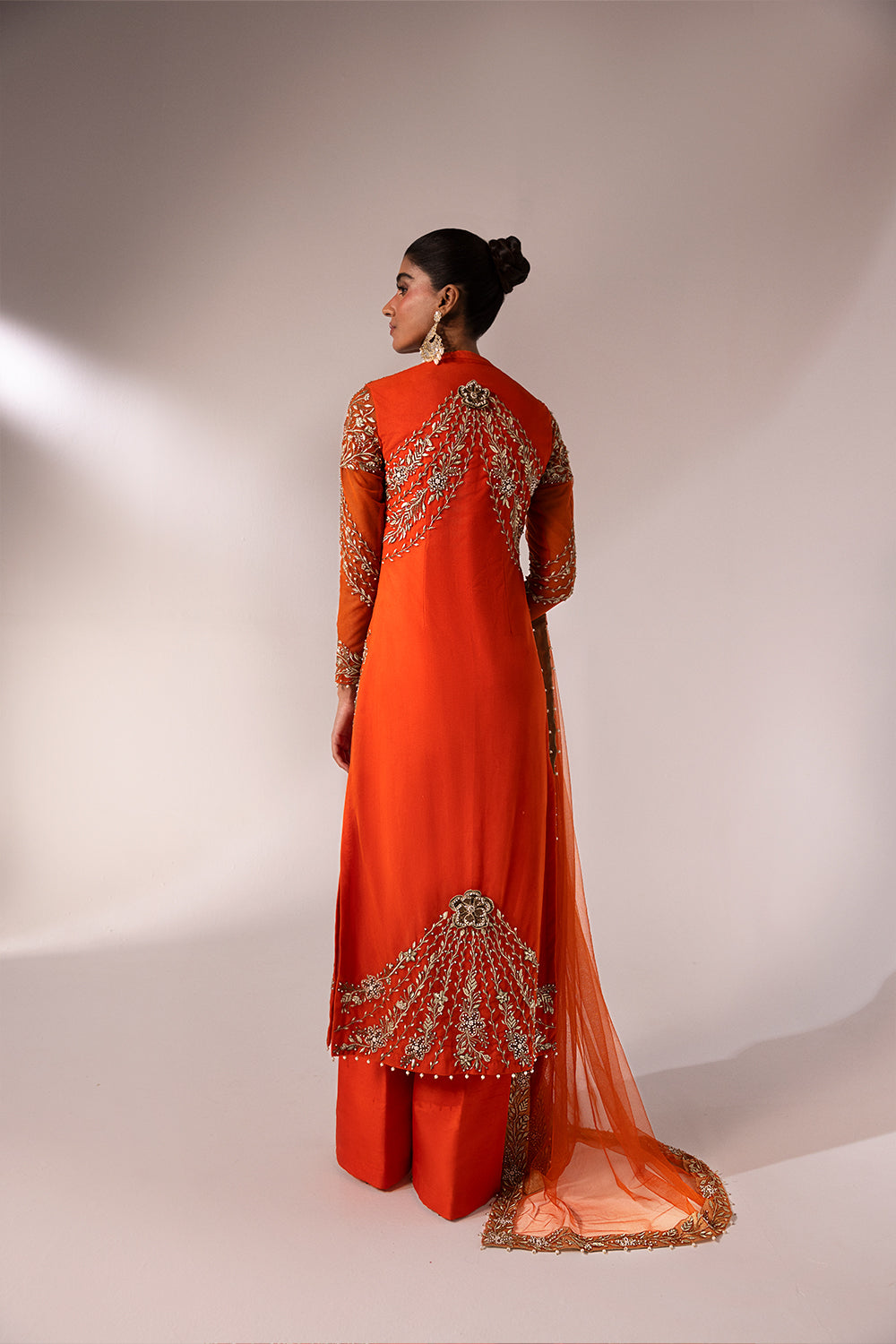 Caia | Regine Luxury Formal23 | TANGERINE - House of Zarish